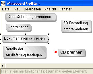 Screenshot von i2Brain: project1